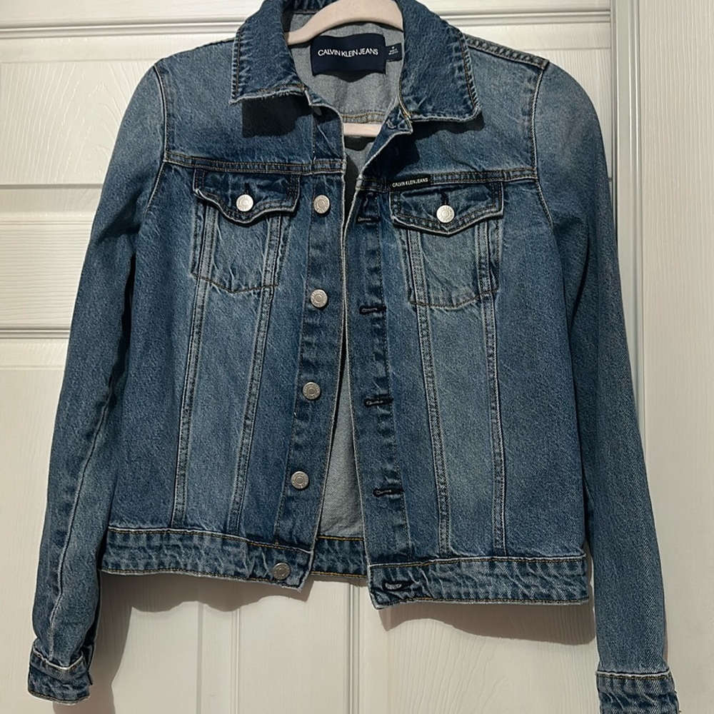 Calvin Klein denim jacket size Medium